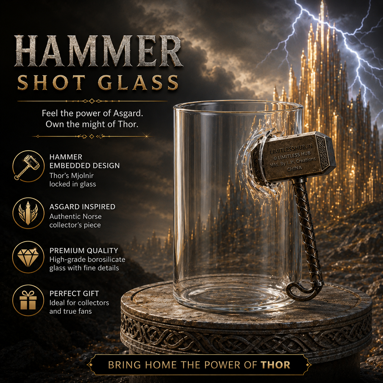 Hammer Shot Glass – 290 ML - Image 7