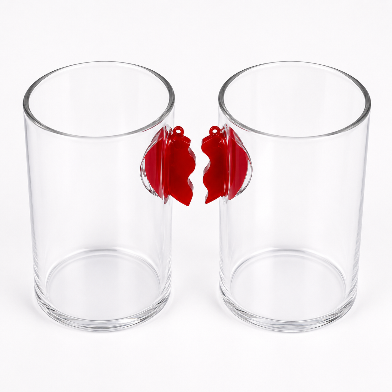 Magnetic Heart Embedded Glass Set – 290 ML - Image 4